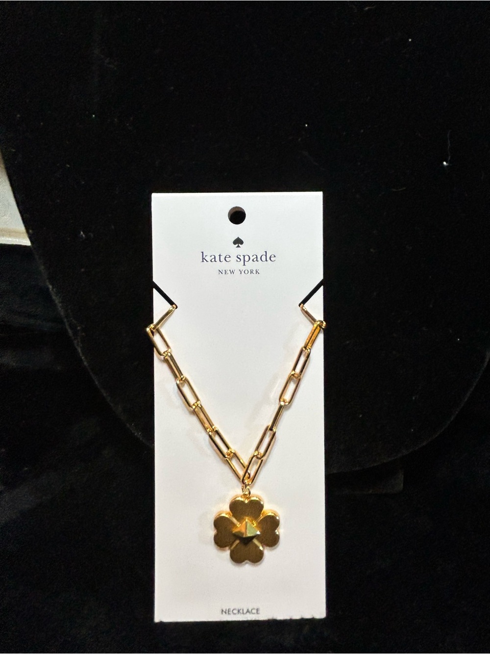 kate spade Spades & Studs pendent necklace